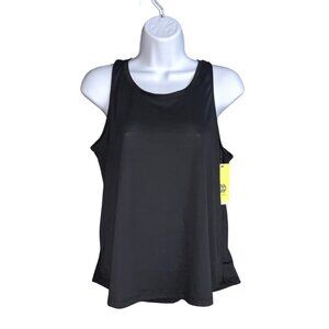 All In Motion Womens Activewear Black Sleeveless Racerback Tank Top Size Small